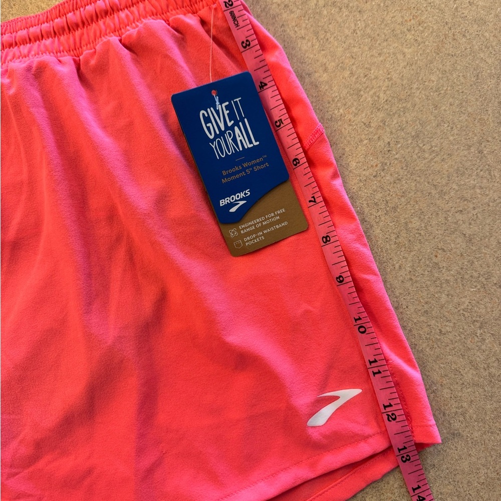 Brooks Coral Running Shorts - Picture 6 of 7